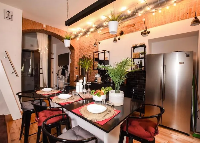 Loft8 Wonderful Industrial Loft In Lejlighed Torino
