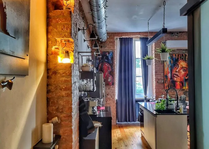 Loft8 Wonderful Industrial Loft In Apartamento *