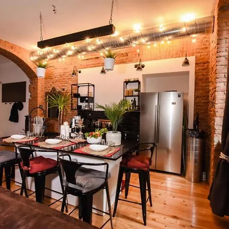 Loft8 Wonderful Industrial Loft In Lägenhet